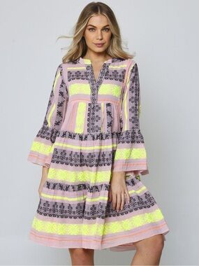 DEVOTION TWINS • Ella Embroidered Midi Dress